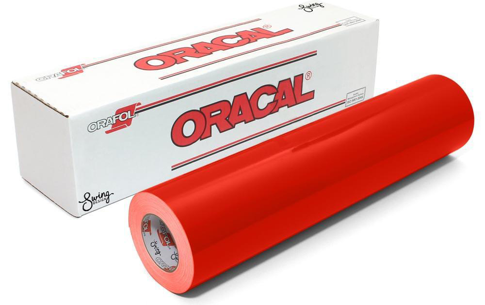 15IN LIGHT RED 751 HP CAST - Oracal 751C High Performance Cast PVC Film